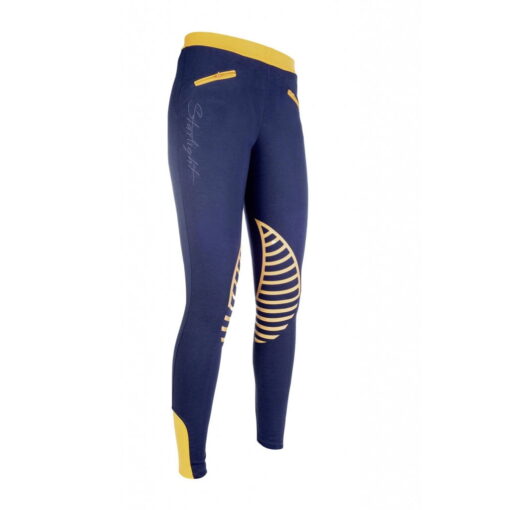 HKM Riding Leggings Starlight Silicone Knee PatchNaN 2