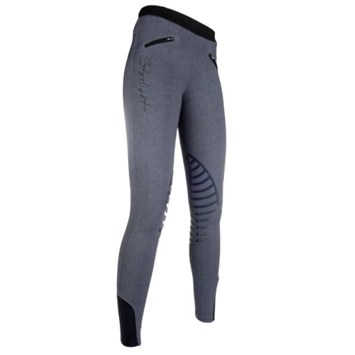 HKM Riding Leggings Starlight Silicone Knee PatchNaN 4