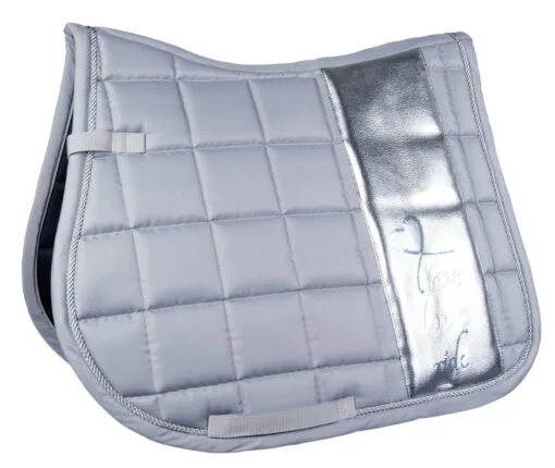 HKM Saddle Pad Metallic