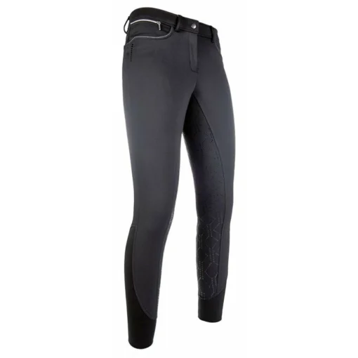 HKM Softshell riding breeches Black 2
