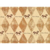 Harlequin Horses Gift Wrap