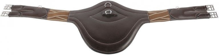 Harry's Horse Gurt Bauchschutz Deluxe Schwarz