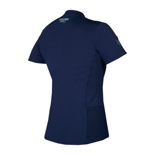 Horka Summer Riding Shirt Blue Back scaled