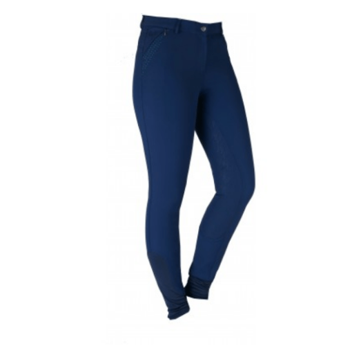 Horka Toucan Silicone Full Seat Breeches Summer Blue