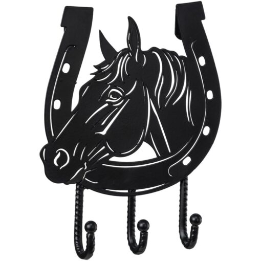 Horse/Horseshoe 3 Hook Rack