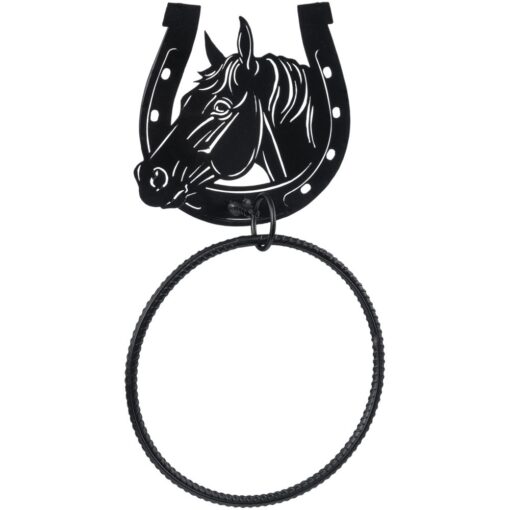 Horse/Horseshoe Towel Ring