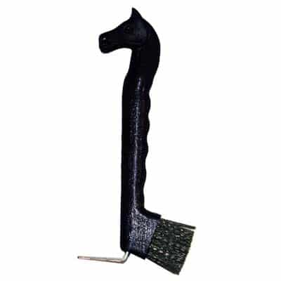 Lincoln Horse Head Hoof Pick with Brush 