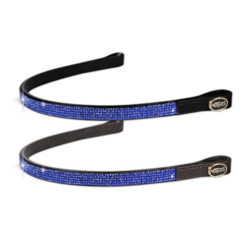 Horses Cobalt Blue Browband 15 Horses Cobalt Blue Browband