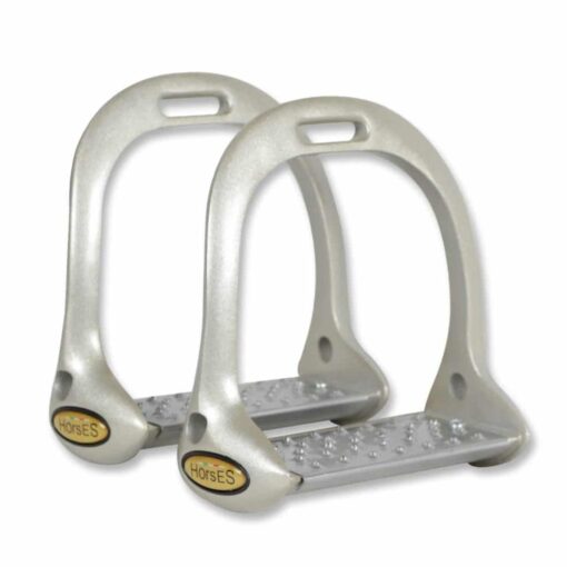 Horses Florenz Aluminium Stirrups Champagne