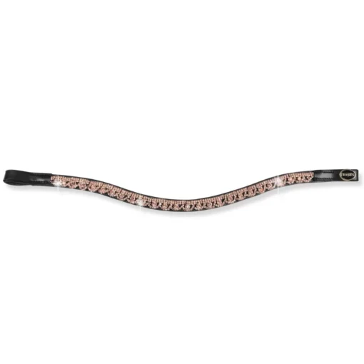 Horses Luxe Rose Gold Browband 10