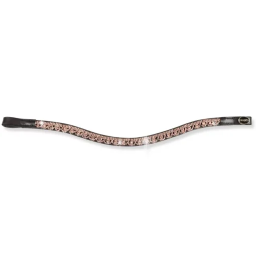 Horses Luxe Rose Gold Browband 11