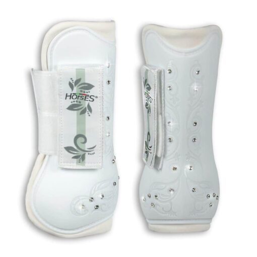 Horses Orchid Tendon Boots 12 Horses Orchid Tendon Boots White