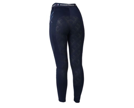 Horka Riding Tights Jubilee Silicone Full Seat Blue