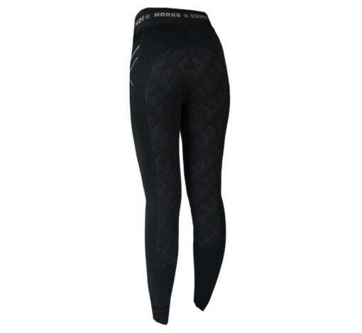 Horka Riding Tights Jubilee Silicone Full Seat Black