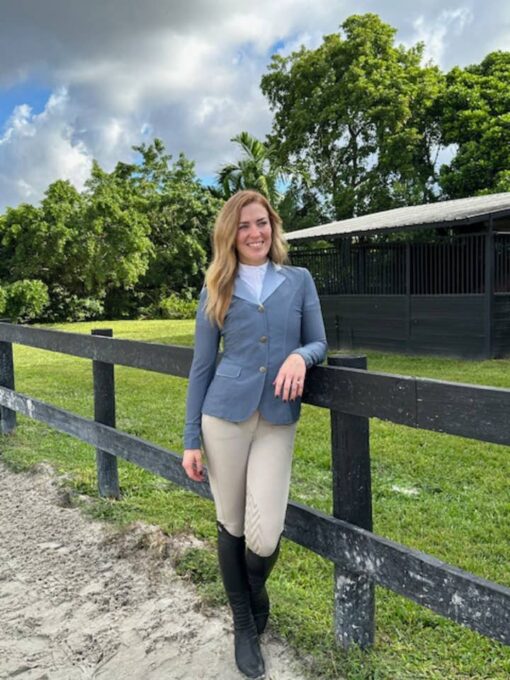 Kathyrn Lily Show Coat French Blue2
