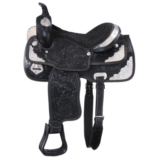 King Series McCoy Trail Saddle with Silver Package