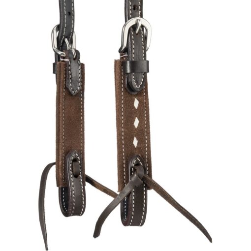 King Series Mini Stratford Browband Headstall Brown 2