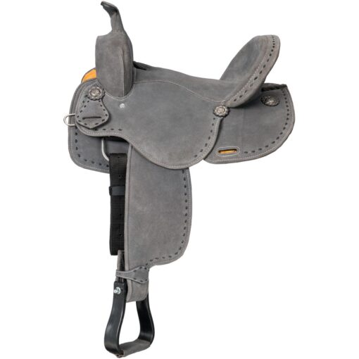 King Series Stratford Suede Barrel Saddle 26 King Series Stratford Suede Barrel Saddle