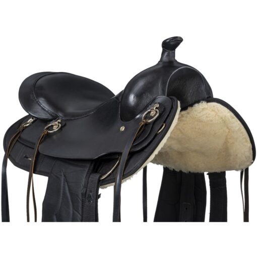 King Series Synthetic Gaited Round Skirt Trail Saddle 8 King Series Synthetic Gaited Round Skirt Saddle Package 2