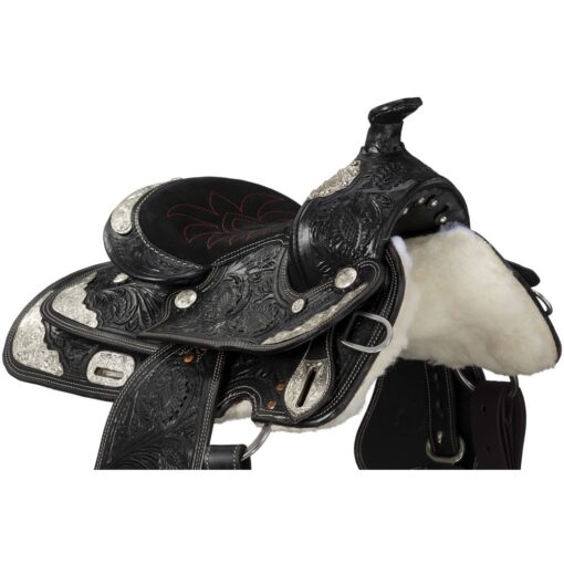 King Series Youth McCoy Trail Saddle with Silver Accents 8 King Series Youth McCoy Trail Saddle with Silver Accents 2