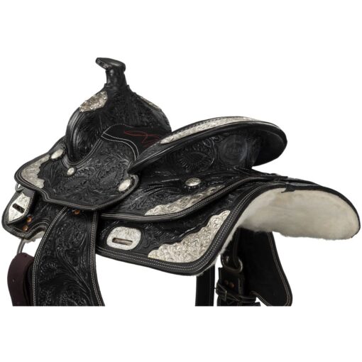 King Series Youth McCoy Trail Saddle with Silver Accents 9 King Series Youth McCoy Trail Saddle with Silver Accents 3