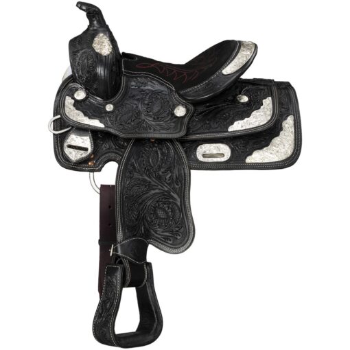 King Series Youth McCoy Trail Saddle with Silver Package