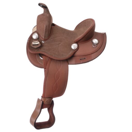 King Series Youth Synthetic Round Skirt Competition Saddle Package