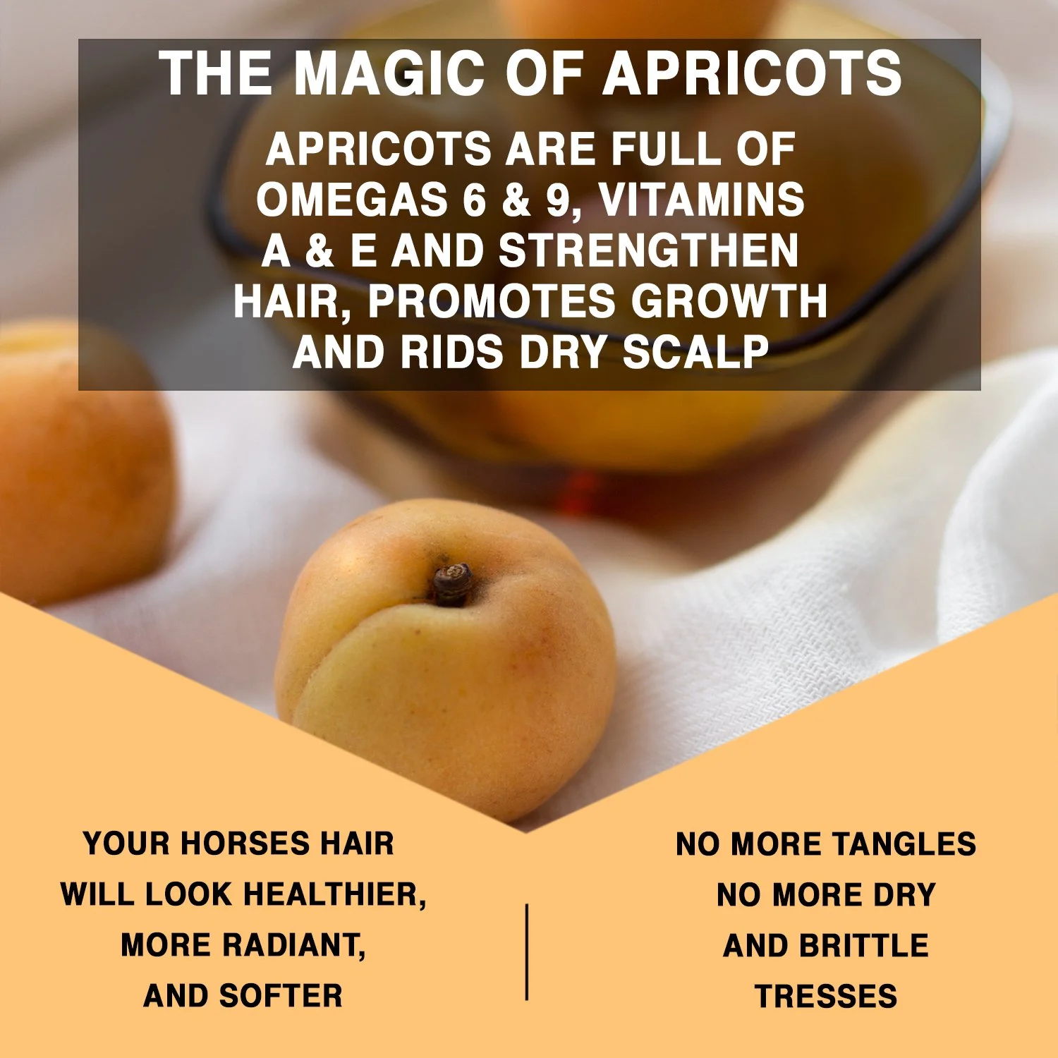 Knotty Horse Apricot Detangler 12 OZ - Image 4
