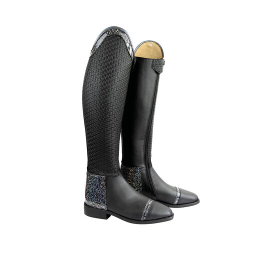 Lipica Cambridge Riding Boots Black Basket Weave 13 Lipica Cambridge Dress Boots Black Basket Weave11