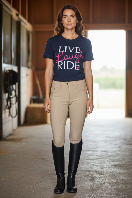 Live Laugh Ride T Shirt 3