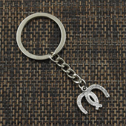 Lucky Horseshoe Key Chain The Connected Rider San Antonio English