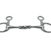 Metalab Baucher Double Jointed, Oval Link Eggbutt Snaffle 2 Metalab Baucher Double Jointed, Oval Link Eggbutt Snaffle