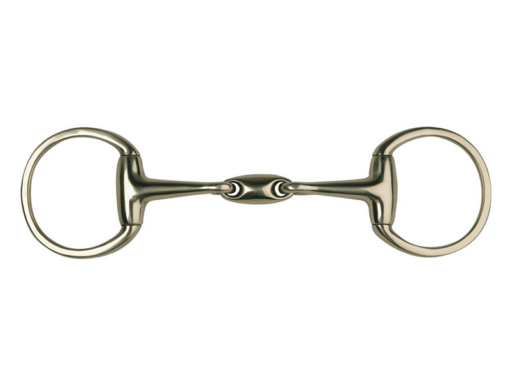 Metalab Cyprium Double Jointed With Oval Link Eggbutt Snaffle