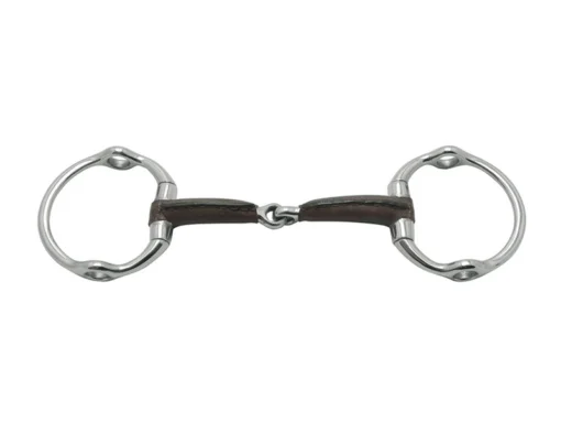 Metalab Hollow Leather Single Joint Eggbutt Gag