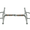 Metalab Jointed Copper Rollers Full Cheek Snaffle