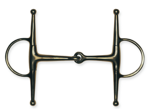 Metalab Jointed, Solid Eggbutt Full Cheek Snaffle