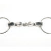 Metalab Twisted Mouthpiece Loose Ring Snaffle