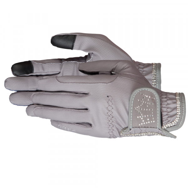 PFIFF Crystal Crown Riding Gloves