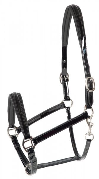 TuffRider Western Deluxe Show Horse Halter with Silver Hardware