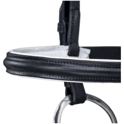 Padded Snaffle Bridle w Super Grip Reins 1