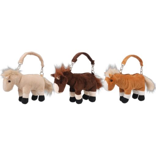 Plush Horse Handbag