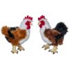 Plush Rooster 2 Plush Rooster
