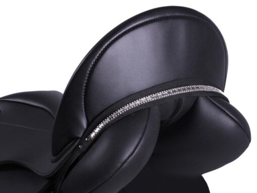 QHP Saddle Jewel Brittany 8 QHP Saddle Jewel Brittany Clear