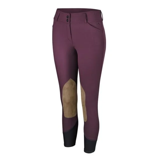 RJ Classics Gulf Knee Patch Breeches Mixed Berry