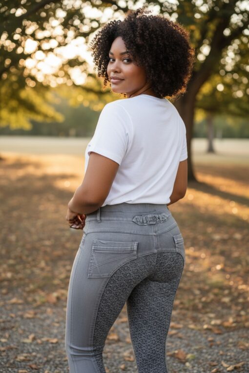 Ritzy EQ Comfort Denim Breeches 33 Ritzy Comfort Denim Lifestyle 7