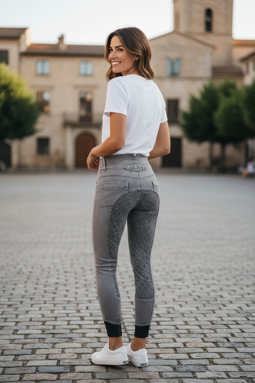 Ritzy EQ Comfort Denim Breeches 7 Ritzy EQ Comfort Denim Breeches - Image 5