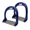 Ritzy EQ Cobalt Blue Stirrup Irons