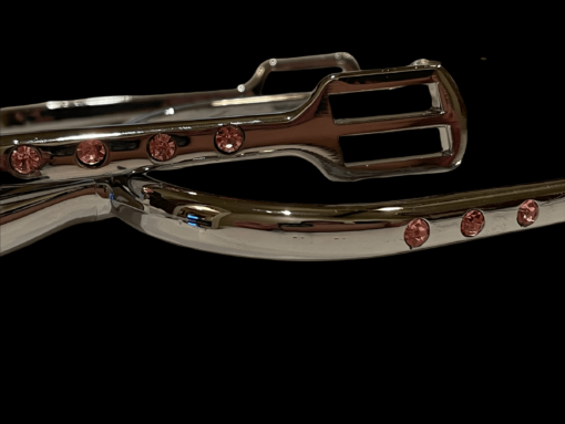 Ritzy EQ Crystal Spur 1" 22 Ritzy EQ Crystal Spurs Rose Gold 1