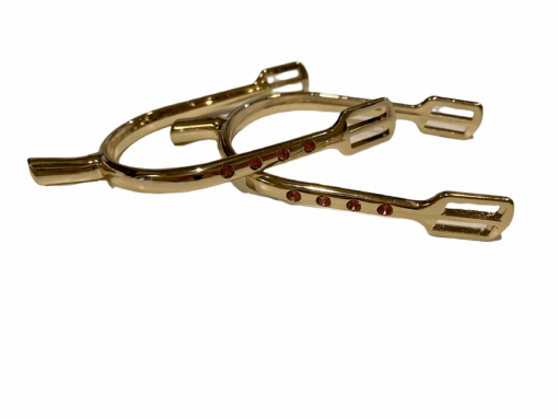 Ritzy EQ Crystal Spur 1" 21 Ritzy EQ Crystal Spurs Rose Gold 6