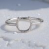 Ritzy EQ Good Luck Horseshoe Ring